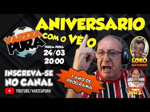 ANIVERSÁRIO DO VÁRZEA PURA 🎉 O VÉIO TÁ DE VOLTA E A RESENHA VAI PEGAR FOGO!
